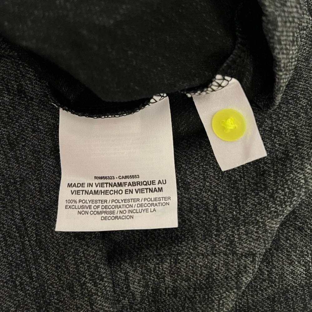Nike Women’s Golf Polo – Gray with Lime Green Detail (Size L)